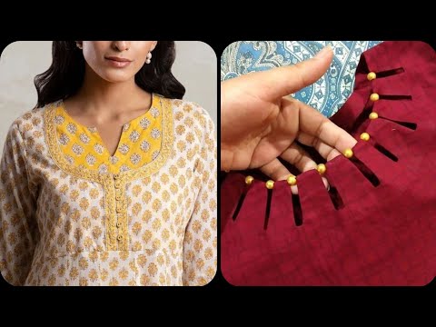 Trendy 50 Kurti Neck Designs For Front (2022) - Tips and Beauty | Churidar neck  designs, Kurti neck designs, Chudi neck designs